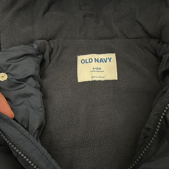 NWT OLD NAVY BOY 👦 BUFF WINTER JACKET Size 6-12 M ,water-resistant - Picture 7 of 8